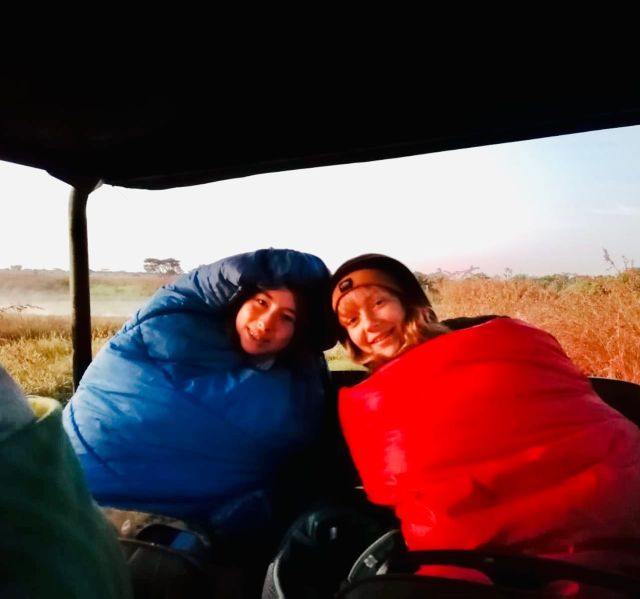 Brrrr…winter game drives! 🙃

Early mornings mean bundling up in Southern Africa’s winter air!  These volunteers wrap themselves in cosy layers, which are slowly peeled away as the sun presents itself and the warm rays are welcomed! 🌞💫

#winterinafrica #KZNcamp #africanadventures #wildlifeconservation #conservationvolunteer #schooltrips #gapyear #adventureswithimpact #youth4conservation